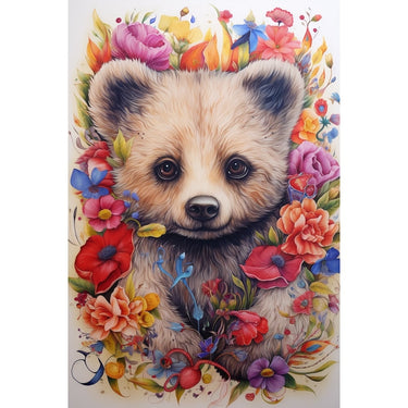 Bear Portrait Canvas